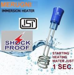 Merugni 1500 Watt Heavy Duty SS 304 FASTING ELEMENTS SHOCK PROFF Shock Proof Immersion Heater Rod (Water)