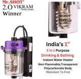 Mr Shot 1 Litres 2.O Vikram Winner Transparent Model Mr.SHOT Instant Water Heater (Purple)