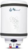 Natures 15 Litres 5 Star Rated With Advanced 3 Level Safety Instant Water Heater (White)