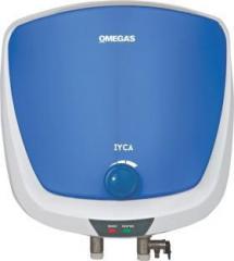 Omega's 10 Litres Geyser IYCA 10 l (Glass Lined) Storage Water Heater (White)