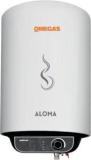 Omega's 15 Litres Aloma Storage Water Heater (Glass Line Coating Tank, 5 Star, White)