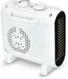 Ozen OZ H106 Portable Room Convector Heater 2000 Watt With Adjustable Thermostat For Small To Medium Room | Noiseless & Energy Efficient | Long Lasting Micro Element | 1 Year Warranty | White Color Fan Room Heater