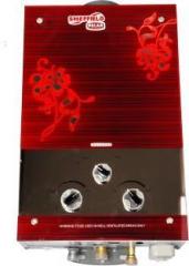 Polar 6 Litres aquaglass Gas Water Heater (Red)