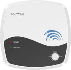 Polycab 15 Litres Superia 5 Star | Glasslined Coated Tank | Free Installation Storage Water Heater (Grey)