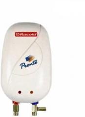 Racold 3 Litres Pronto SS 3V 3KW Instant Water Heater (Ivory)