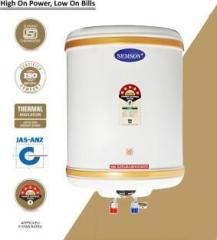 Semson 10 Litres Semson | Anti Rust Coated | Fast Heating | Energy Efficient Storage Water Heater (White)