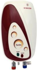 Singer 1 Litres Fonta Instant Water Heater (Off White)