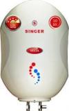 Singer 10 Litres V Storage Water Heater (White)