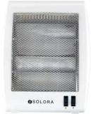 Solora BLAZEX 400W/800W Multi Mode 1 Piece Quartz 2 Rods Heater, White Quartz Room Heater