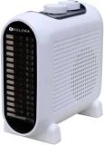 Solora Radiant 1000W/2000W Heater, White/Black Fan Room Heater (100% Copper Wire)