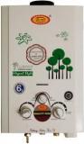 Surya 6 Litres 6L Green 2018 Instant Water Heater (White & Green)