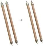 T S Electricals T.S. Electricals Ceramic Rod Pack Of 4 || Make In India || Model TS RD 04 001 Quartz Room Heater