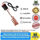 Techsupreme 1500 Watt ISI Mark Shock Proof & Water Proof Shock Proof Immersion Heater Rod (Water)