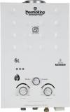 Thermoking 6 Litres Sturdy Gas Water Heater (White)