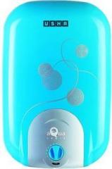 Usha 10 Litres SWH AQUAGENIE 10L MOONFLOWER SKY BLUE NEW Storage Water Heater (SKY BLUE NEW)