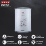 Usha 25 Litres Usha Misty 25 Ltr 2000 Watt 5 Star (Grey Magnolia) Storage Water Heater (Grey)