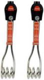 Usha Combo Of 2 IH2410 & IH2410 Silver 1000 W Immersion Heater Rod