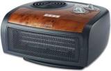 Usha FH 1212 PTC 1500 Watt With Adjustable Thermostat Fan Room Heater (Black/Brown)