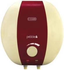 V Guard 10 Litres Pebble Storage Water Heater (Ivory, Red)