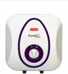 V guard 15 Litres Krystal Plus Storage Water Heater (White)