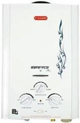 V Guard 6 Litres safeflo lpg Gas Water Heater (White)