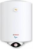 Venus 25 Litres Audra 25AV 25 Litre Storage Water Heater (Porcelain Enamel Glass Lined Tank, BEE Star Rating 5 Stars, ISI, Free Flexible Hose, White)