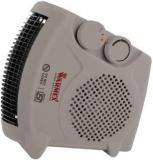 Warmex FH 09 Beige 1000 2000 Watts Fan Room Heater