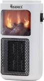 Warmex Home Appliances 400 Watt MINI BONFIRE With 30 Sec Time Lapse & 15 45 C Variable Temp Electric PTC Wall Mount Fan Room Heater