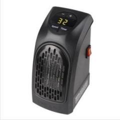 24x7emall 400 Watt Portable Heater, Handy Heater Compact Plug In Portable Digital Electric Heater Fan Wall Outlet Handy Air Warmer Blower Adjustable Timer Digital Display for Home/Office/Camper Fan Room Heater