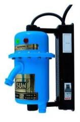 Abirami 1 Litres SUN Switch and MCB Model /Geyser Instant Water Heater (Thermostat|3kW, Blue)