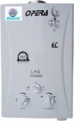 Alexus 6 Litres alexoper wh Gas Water Heater (White)