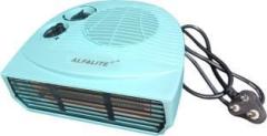 Alfalite 2000 Watt Electric Noiseless Copper Motor color white Fan room heater