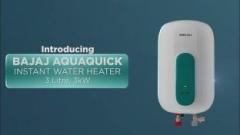 Bajaj 3 Litres AQUA QUICK Instant Water Heater (White)