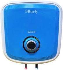 Bhaburly 15 Litres Elecia 15 L Storage Water Heater (White & Blue)