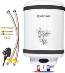 Candes 15 Litres Perfecto Storage Water Heater (White Black)