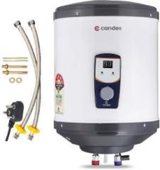 Candes 25 Litres Digiheat Storage Water Heater (White & Black)