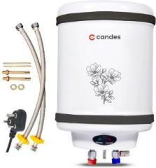 Candes 25 Litres Perfecto Storage Water Heater (White Black)