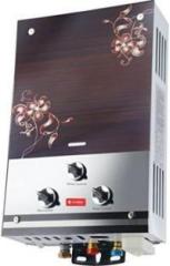 Candes 7 Litres POPULAR 7 LTR GAS GEYSER Gas Water Heater (Silver Brown)