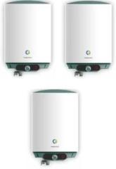 Cg 6 Litres Magnamix 6L Pack of 3 Storage Water Heater (White)