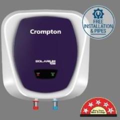 Crompton 10 Litres Solarium CLX 10 Ltr Storage Water Heater (White)