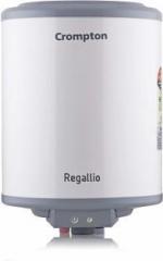 Crompton 15 Litres SWH 15LT(1815)Regallio Storage Water Heater (V MTG, Plastic, White and Grey)