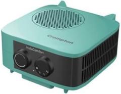 Crompton 2000 Watt Insta Comfort with Adjustable Thermostats Hybrid Cyan Room Heater (ACGRH INSTACOMFORT)