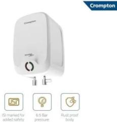 Crompton 3 Litres Rapid Jet 3L ( 3KW ) Instant Wall Mount Instant Water Heater (White)