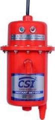 Csi International 1 Litres (1 L Instant Water Heater (Portable, Geysers Made of First Class Plastic, 3kw copper aliments, Red)