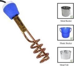 Dainty Tech 2000 Watt ISI Mark Shock Proof And Water Proof DTB01 Copper Shock Proof Immersion Heater Rod (Water, Blue)