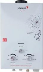 Genius 6 Litres GB2 ECO GREEN MINI Gas Water Heater (White)