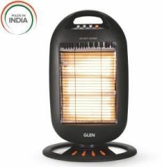 Glen 1200 Watt 7019 Halogen Heater 7019 Black ISI Halogen Room Heater