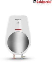 Goldmedal 3 Litres Insta24 Instant Water Heater (White silver)