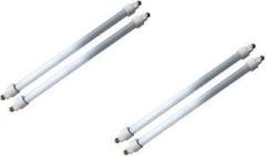 H Haddu Pack of 4 22 Centimeters Halogen Tube Rod Smart 220V AC 400/Watt Room Heater