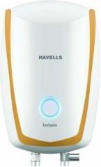 Havells 10 Litres Havells 10 L with Flexi Pipe and Free Installation Storage Water Heater (White & Mustard)